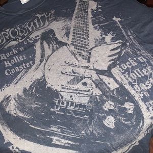 Discontinued Aerosmith Rock N Roller Coaster Tee from Hollywood Studios at WDW